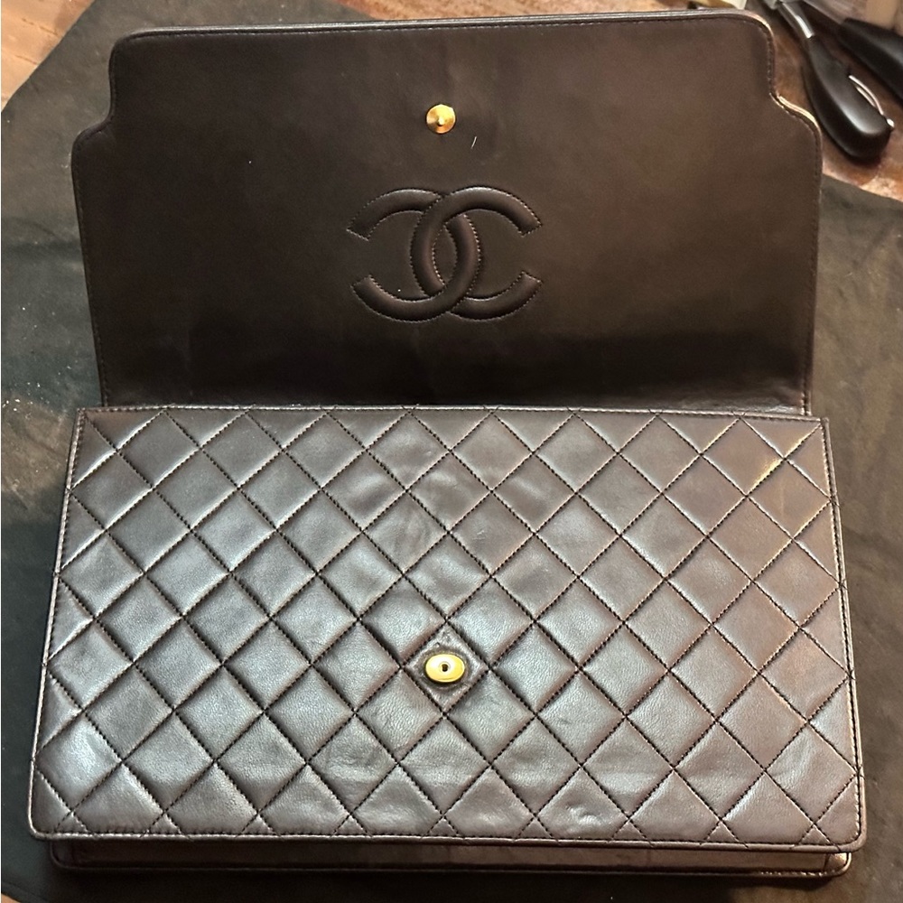 Authentic Vintage Chanel Clutch